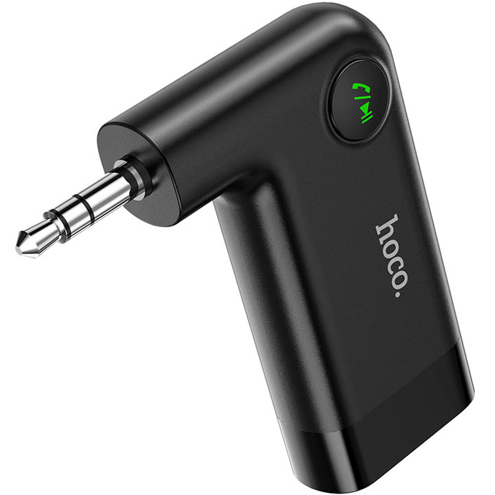 Receptor Inalámbrico Hoco E53 Auxiliar/Bluetooth - Black