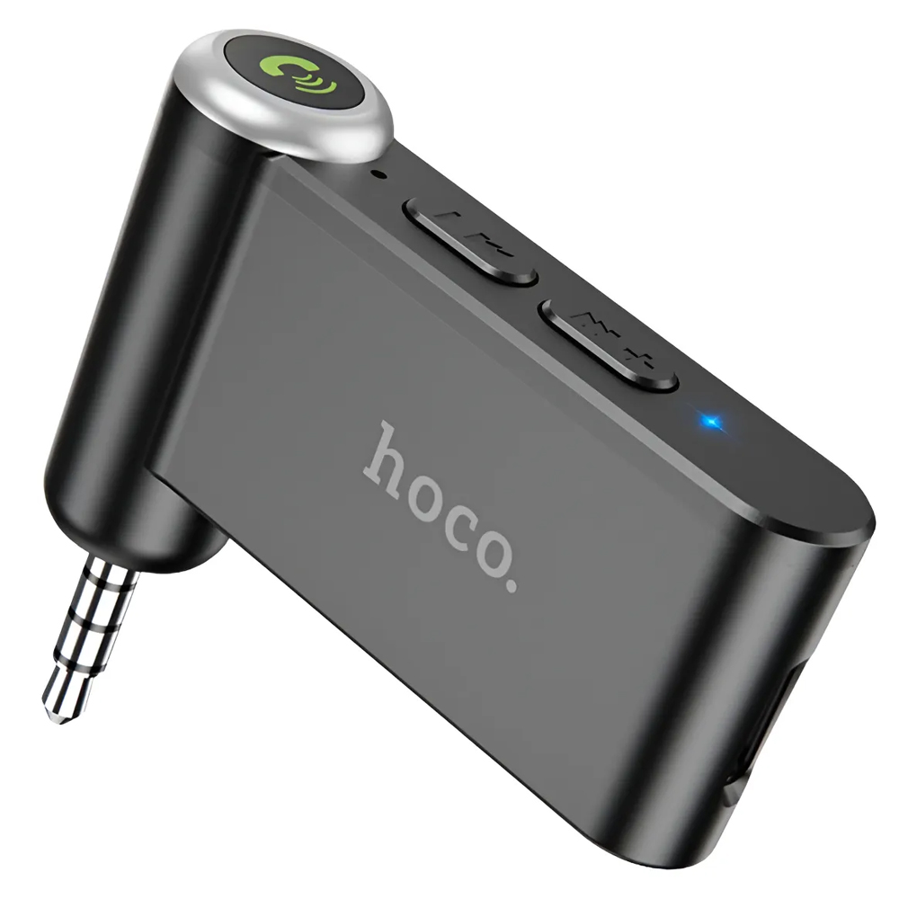Receptor Inalambrico Hoco E58 Aux/Bluetooth - Black