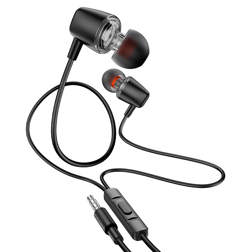 Auricular Hoco M107 3.5MM - Black