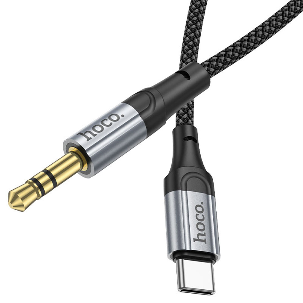 Cable Hoco UPA26 USB-C a 3.5MM - Black
