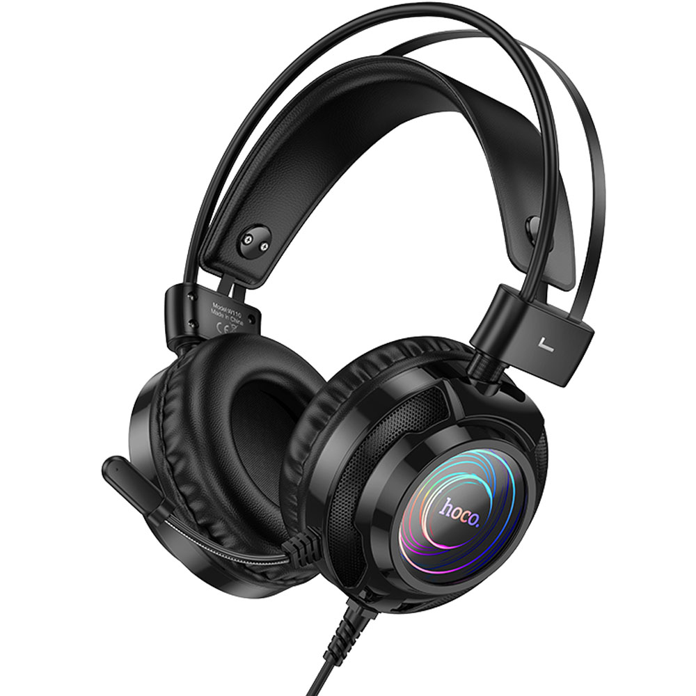 Auricular Hoco W110 Gaming Head 3.5MM - Black