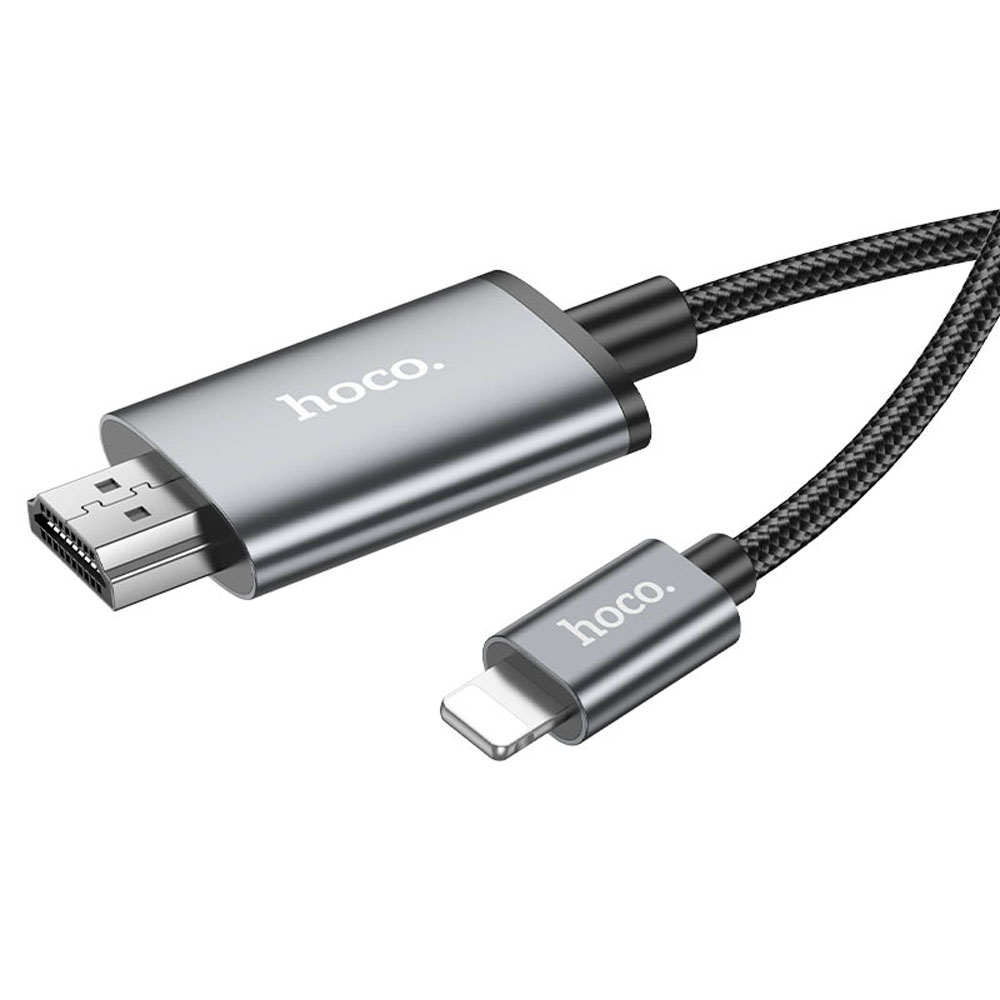 Cable Hoco UA27 Lightning a HDMI - Gray