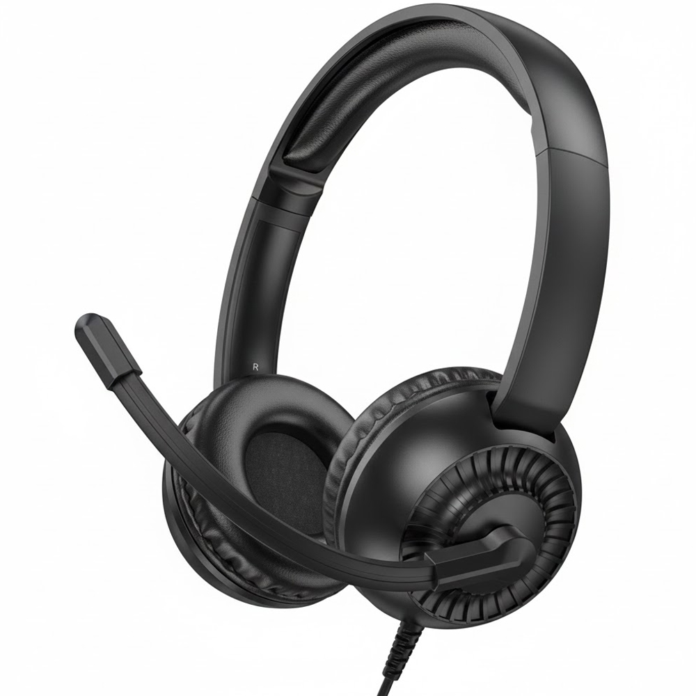 Auricular Hoco W112 Gaming Head 3.5MM - Black