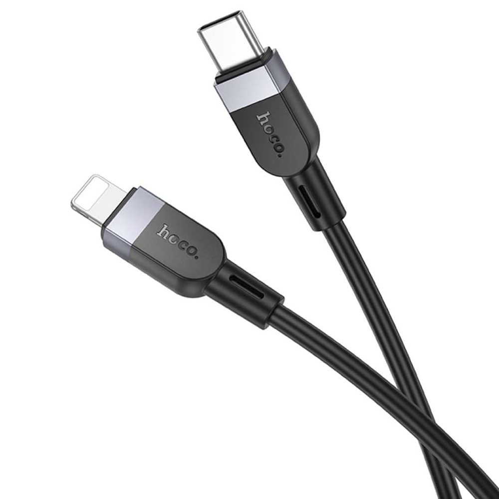 Cable Hoco X109 USB-C a Lightning - Black