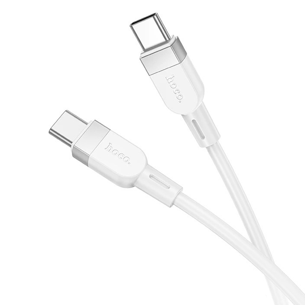 Cable Hoco X109 USB-C a USB-C - White