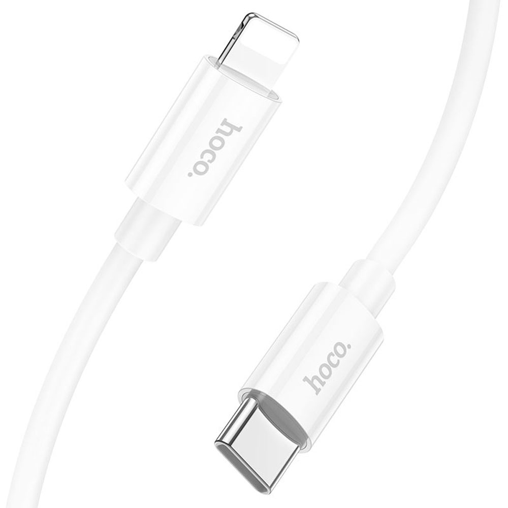 Cable Hoco X87 USB-C a Lightning - White