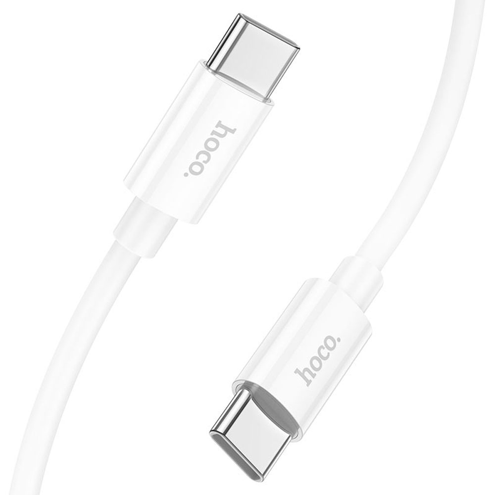 Cable Hoco X87 USB-C a USB-C - White