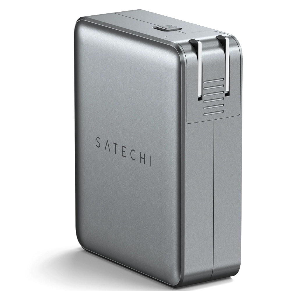 Cargador Satechi  ST-W145GTM USB-C/4PORT/145W Gan Travel Charge - Gray