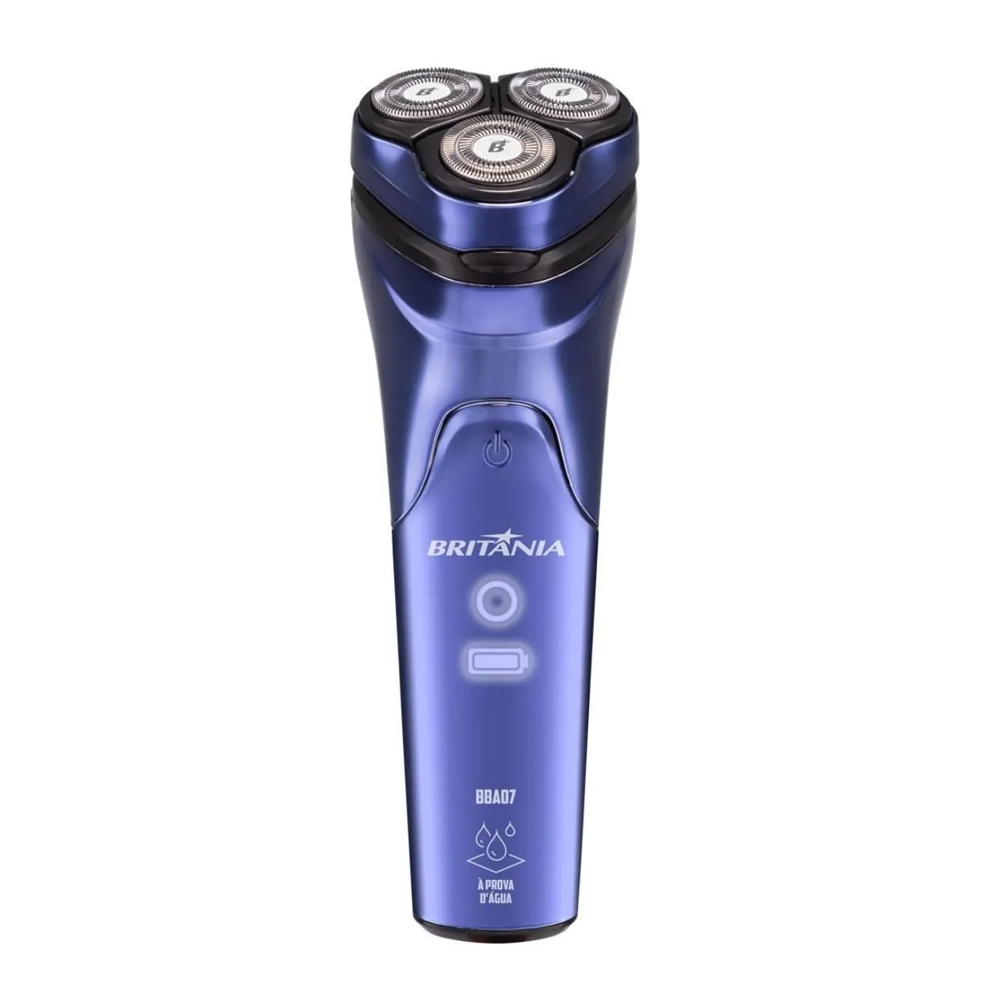 Barbeador Britania BBA07 Bivolt - Azul