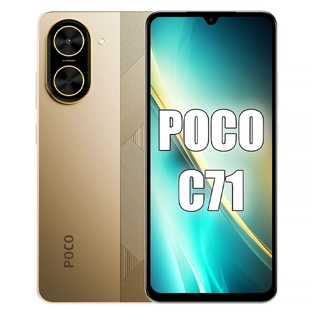 Smartphone Xiaomi Poco C71 6.88" DS LTE 3/64GB- Gold