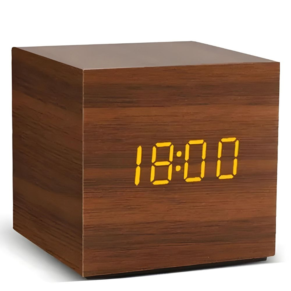 Reloj de Mesa Satellite AC-T33 - Brown
