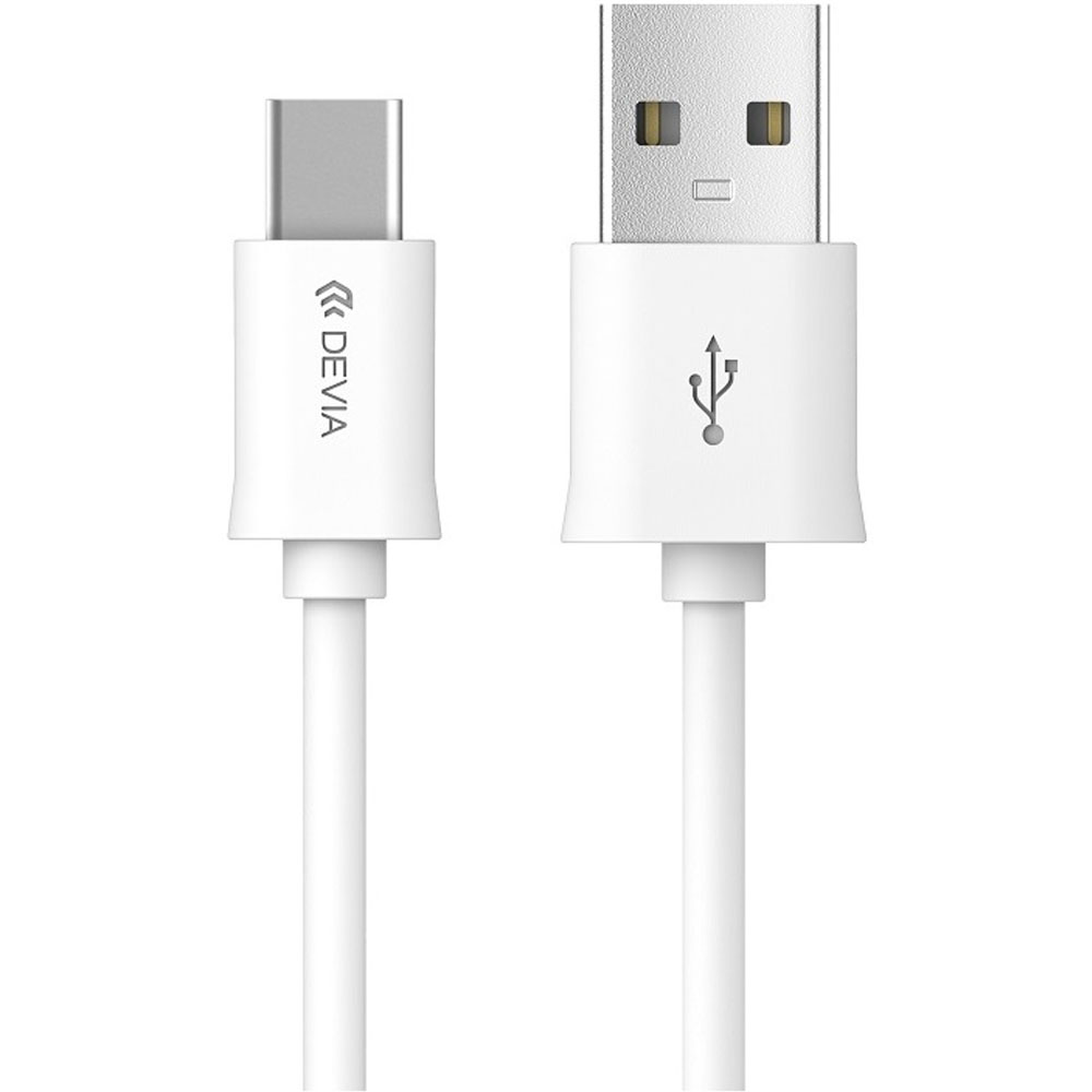 Cable Devia EC066 USB a USB-C 2 Metros - White