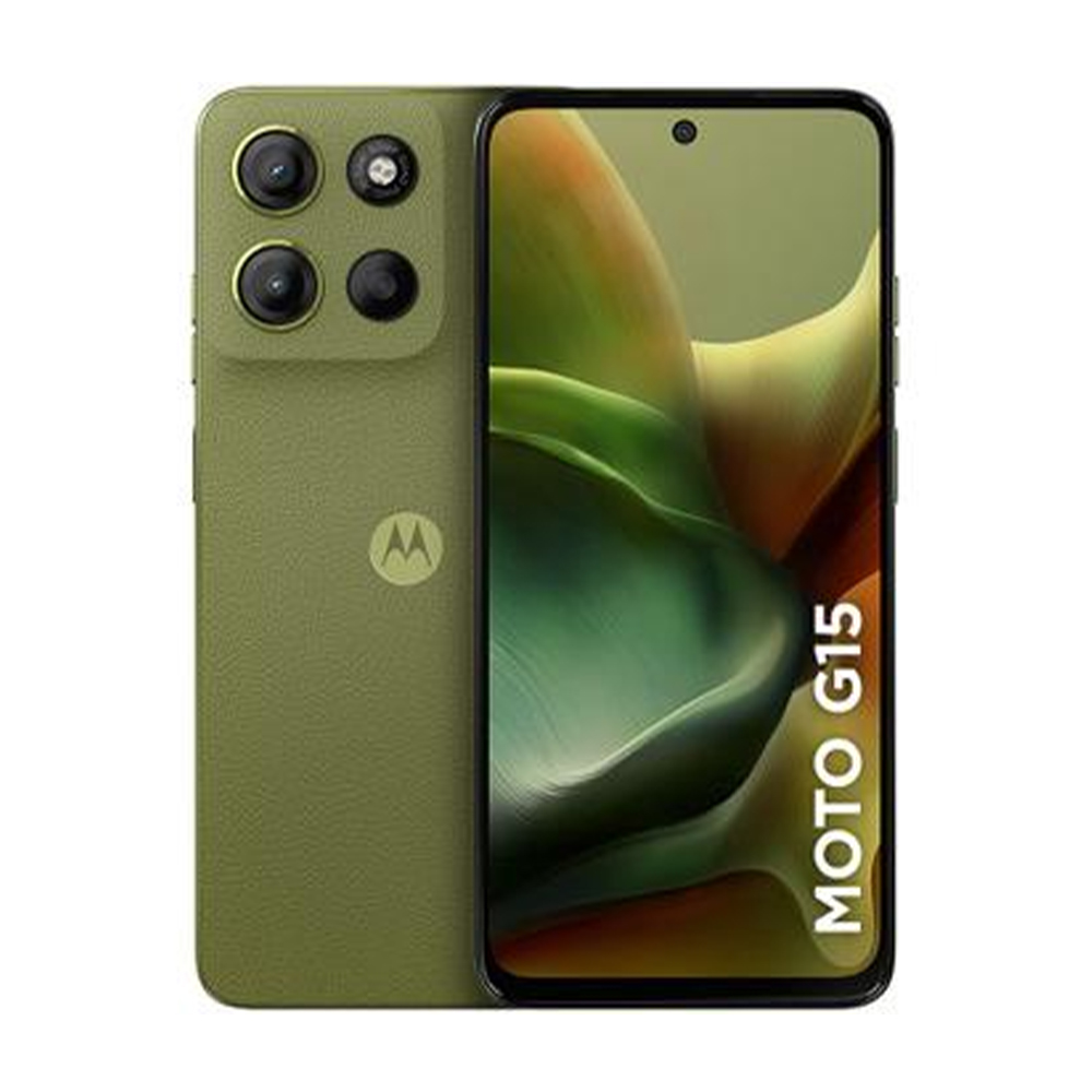 Smartphone Motorola G15 XT2521-2 LTE DS NFC 4/128GB 6.8" 8MP/5+50MP 18W - Iguana Green (US)