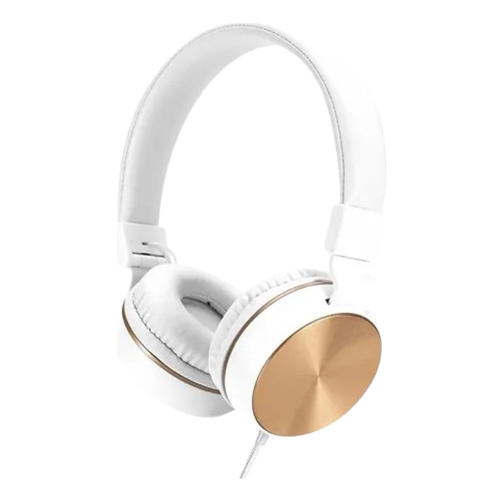 Auricular HP DHH-1206 3.5mm - White/Gold