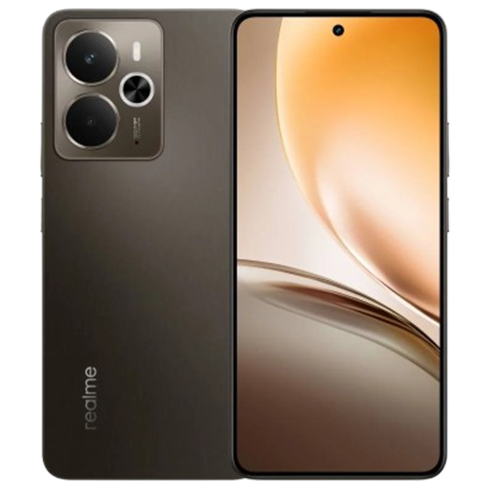 Smartphone Realme 14 RMX5070 DS NFC 5G 8/256GB 6.7" 50/16Mp 45W - Storm Titanium (Anatel)