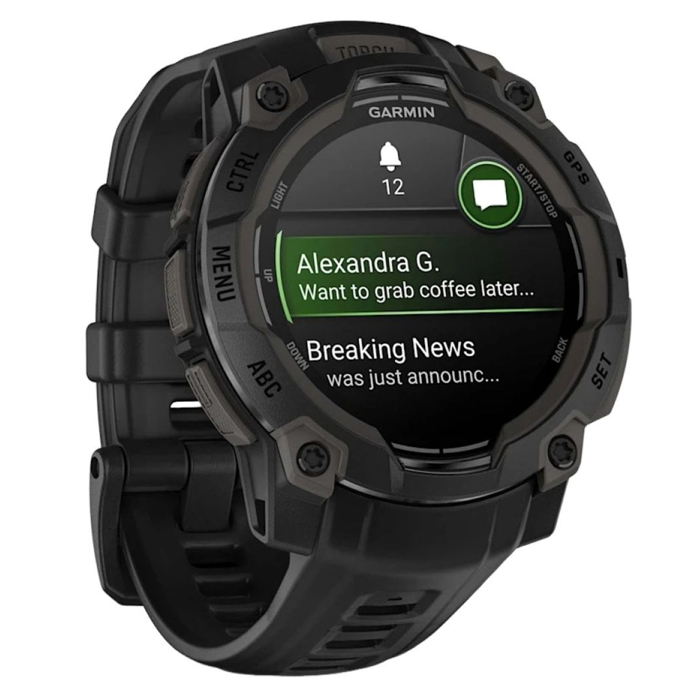 Reloj GPS Garmin Instinct 3 45MM 010-02936-00 Amoled- Black