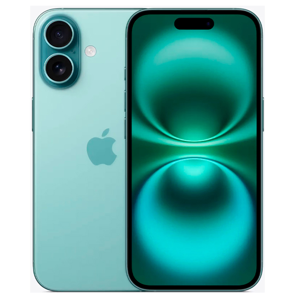 Apple iPhone 16 HN/A3287 128GB 6.1" 48+12/12MP iOS - Teal (Deslacrado)