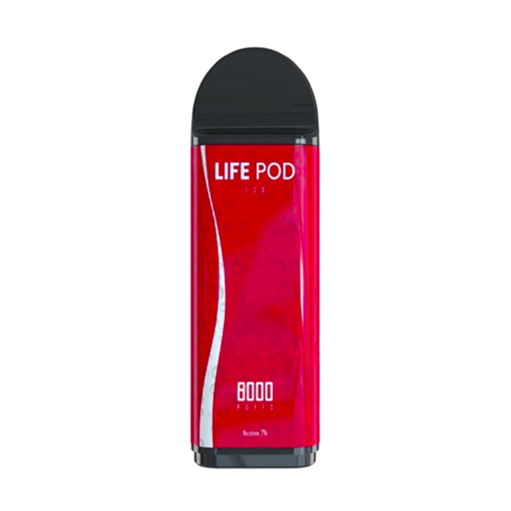 Vaper Desechable Life Pod Eco Pro Cartridge 8000 Puffs - Coke