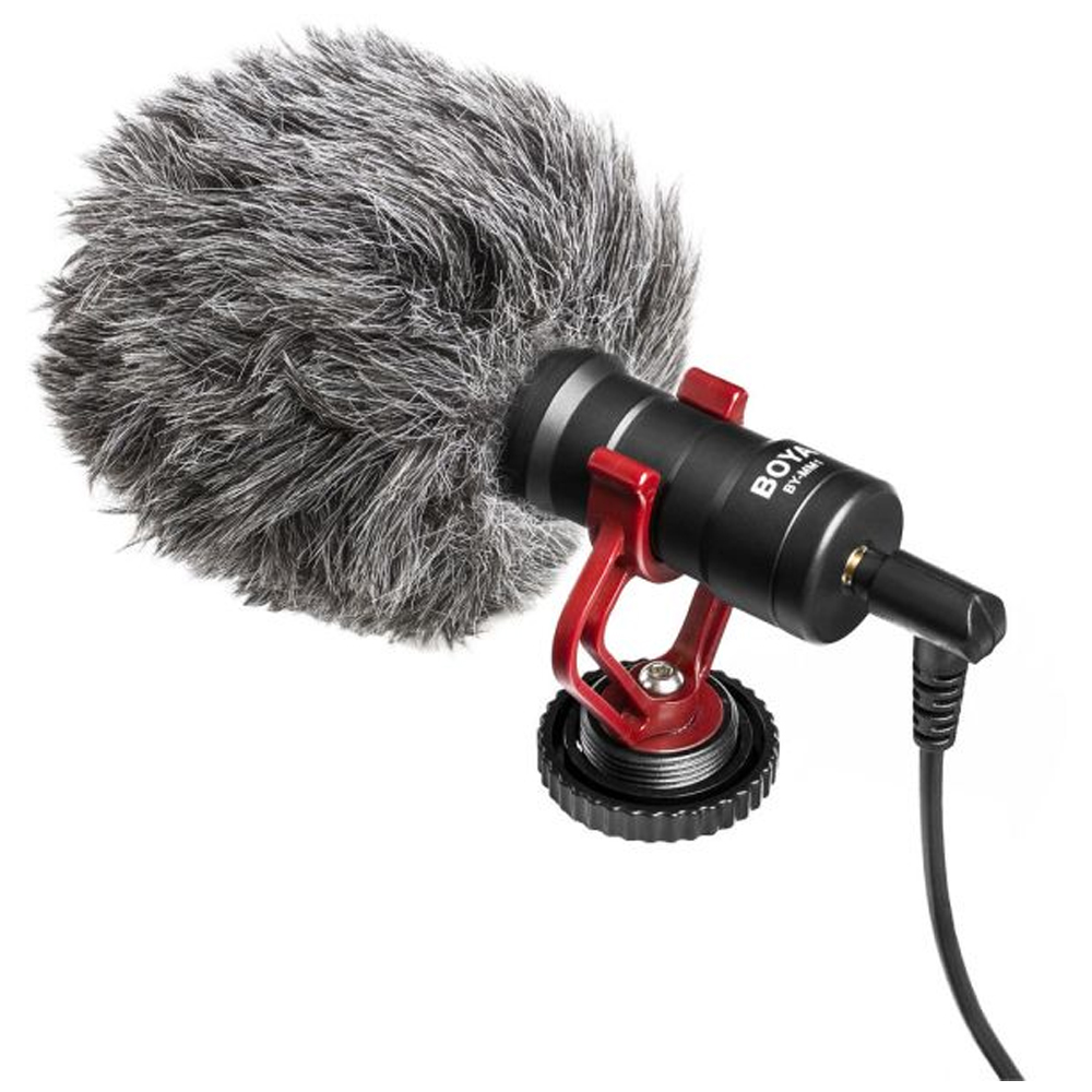 Microfono Boya  BY-MM1 Pro Sper Cardiod Universal 3.5MM TRRS