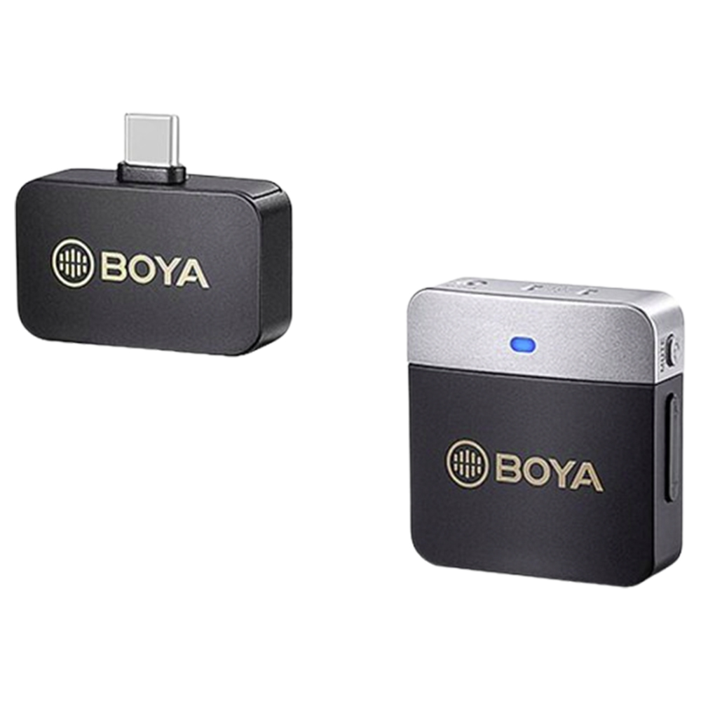 Microfono Boya BY-M1V3 Wireless USB-C (1TX+1RX) - Black