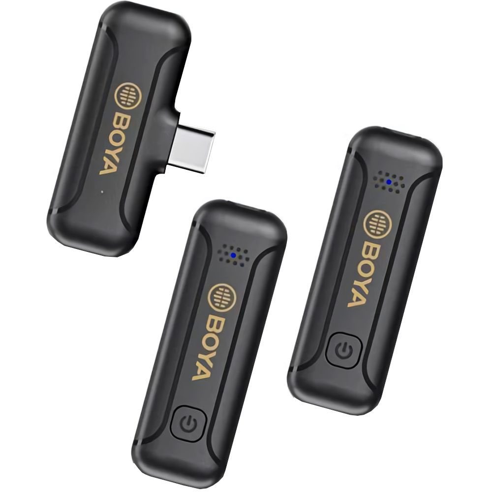 Micrófono Boya BY-WM3T2-U2 Wireless USB-C (2TX+1RX)