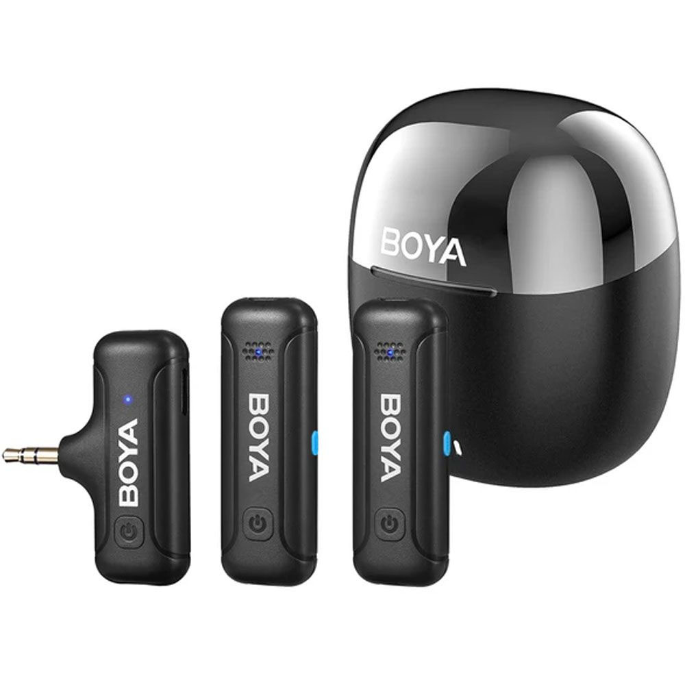 Micrófono Boya BY-WM3T-M2 Wireless 3.5MM TRS (2TX+1RX)