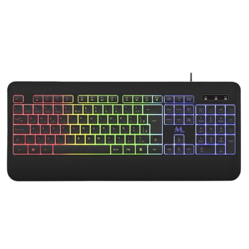 Teclado Mtek KB-7701LR Portugues - Black