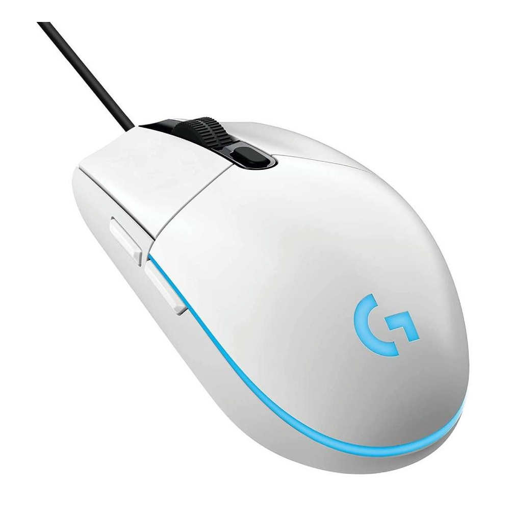 Mouse Logitech G203 Lightsync 910-005794 USB - Blanco