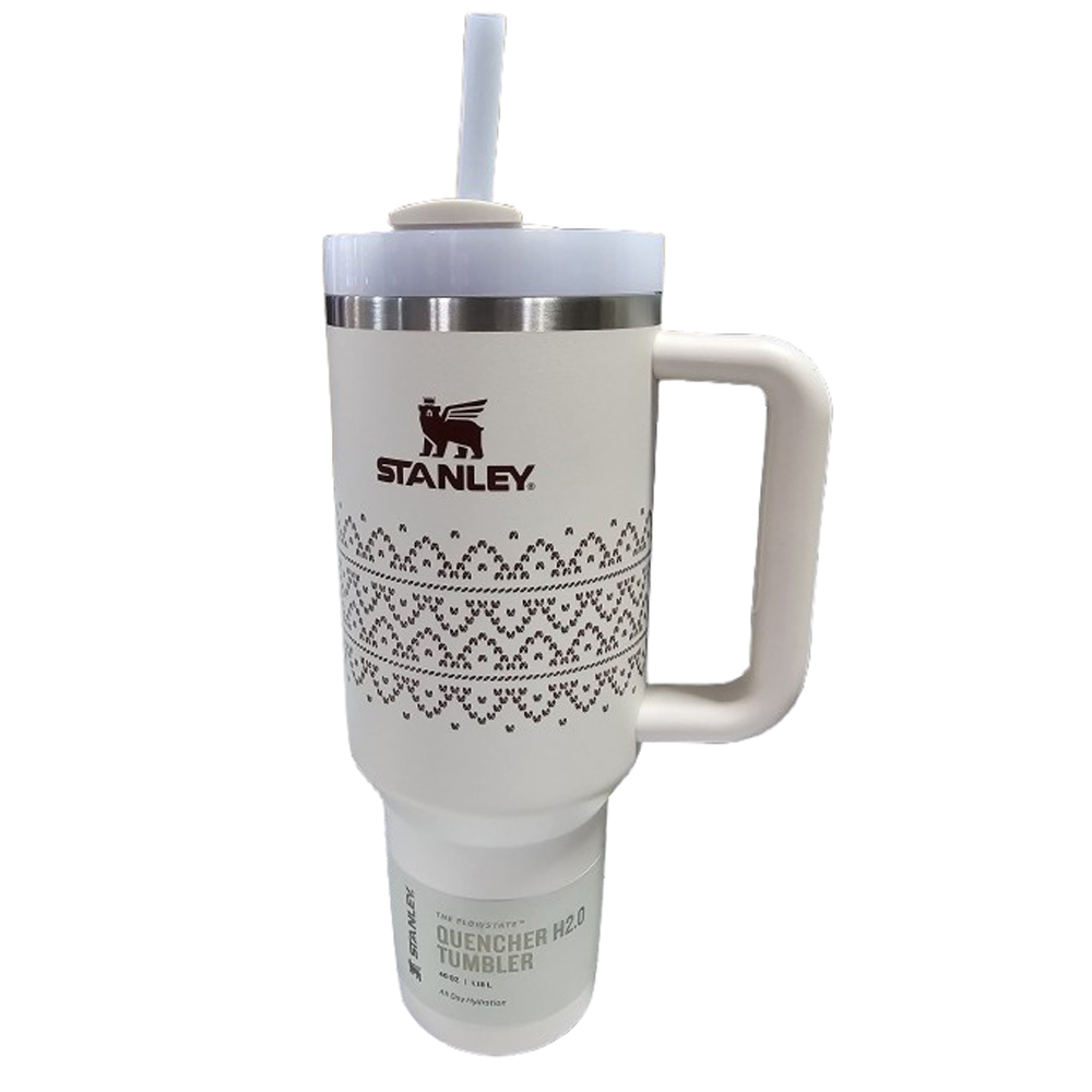 Vaso Stanley Flowstate Quencher H2.0 Tumbler 1.18L- Sweater (Con Pajita)