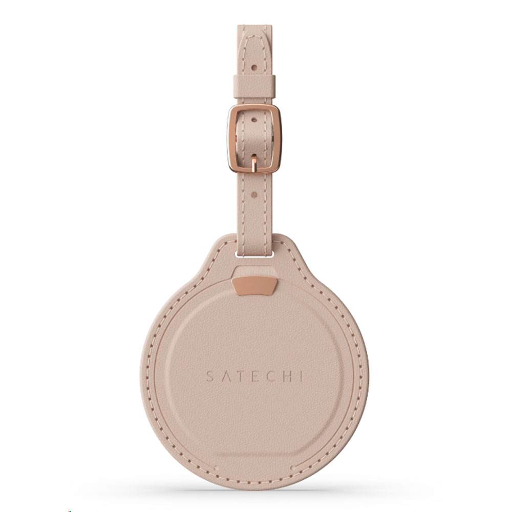 Llavero Satechi ST-LFALTR Vegan-Leather Findall Luggage Tag - Rose