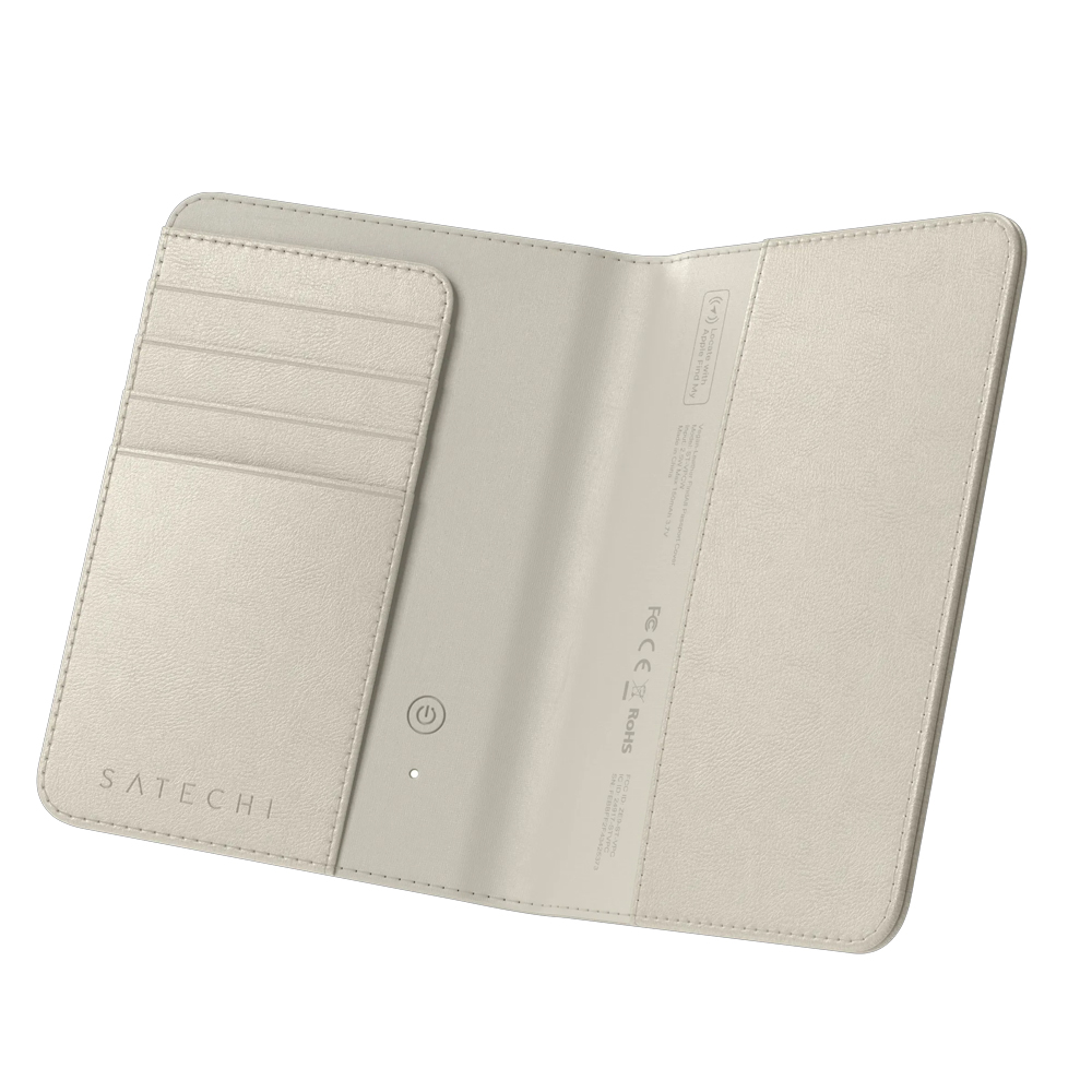 Tarjetero para Pasaporte Satechi ST-VPCW VEGAN-LEATHER FINDALL SAND