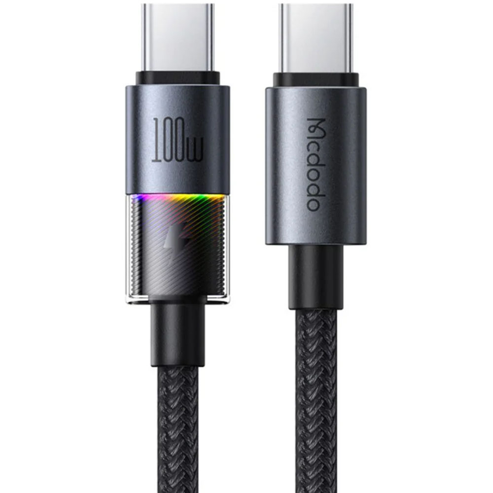 Cable MCDODO CA-8200 1.2 Metros 100W USB-C a USB-C - Black
