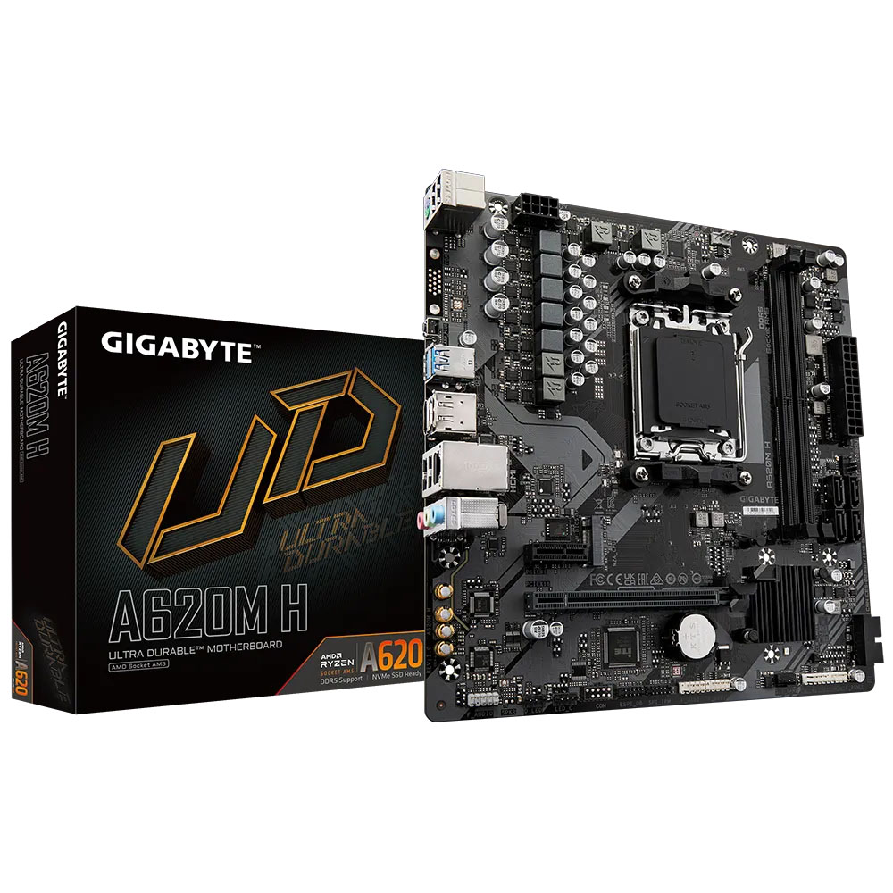 Placa Madre AM5 Gigabyte A620-H HDMI/M2/DDR5/USB/MATX