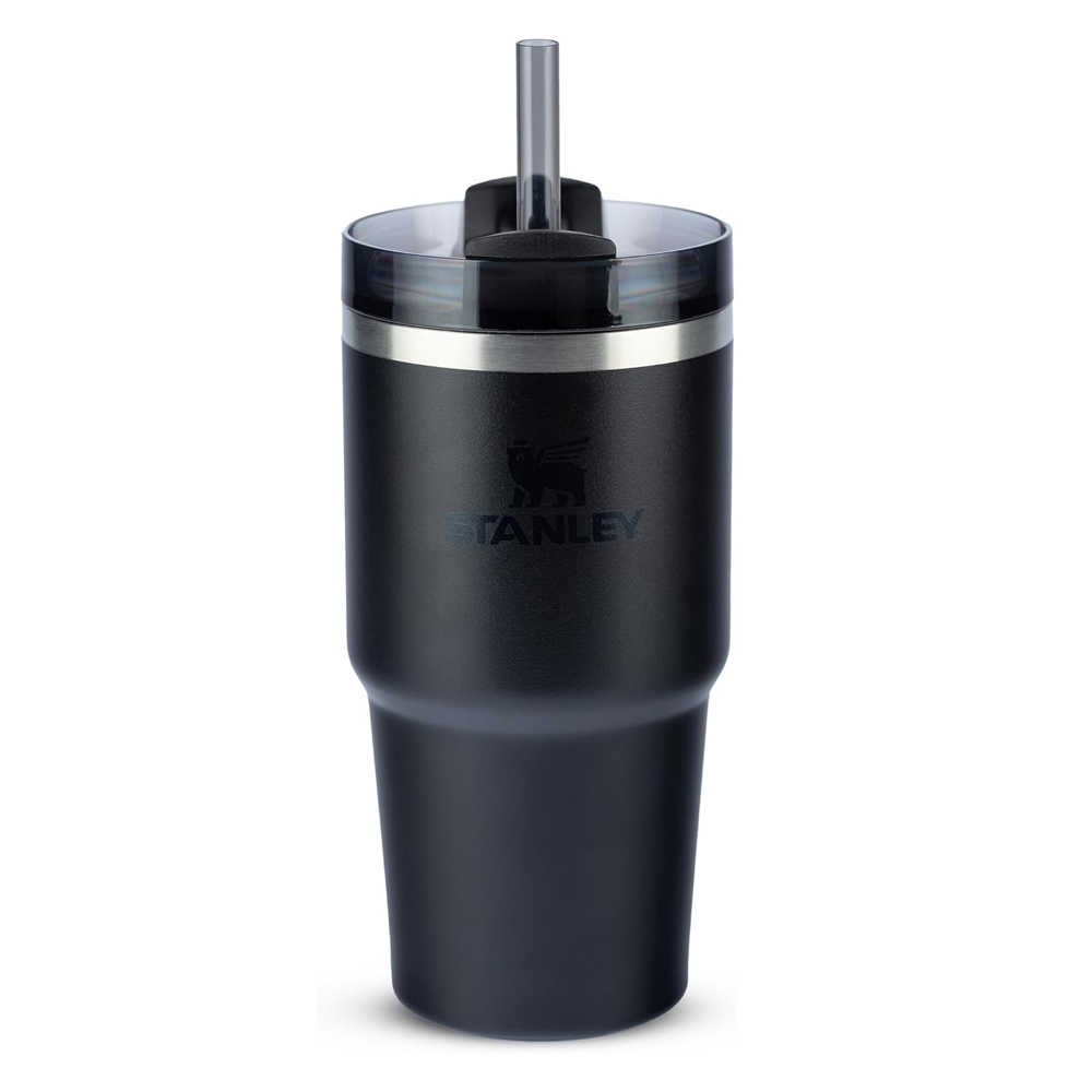 Vaso Stanley Flowstate Quencher H2.0 Tumbler 591mL- Black ( Con Pajita)