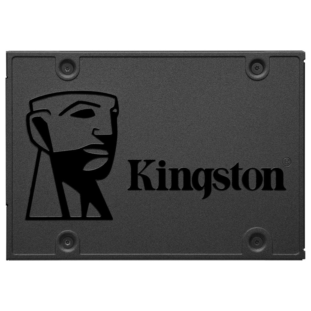 SSD 2.5" Kingston A400 SA400S37/480G de 480GB hasta 500MB/s de Lectura - Negro
