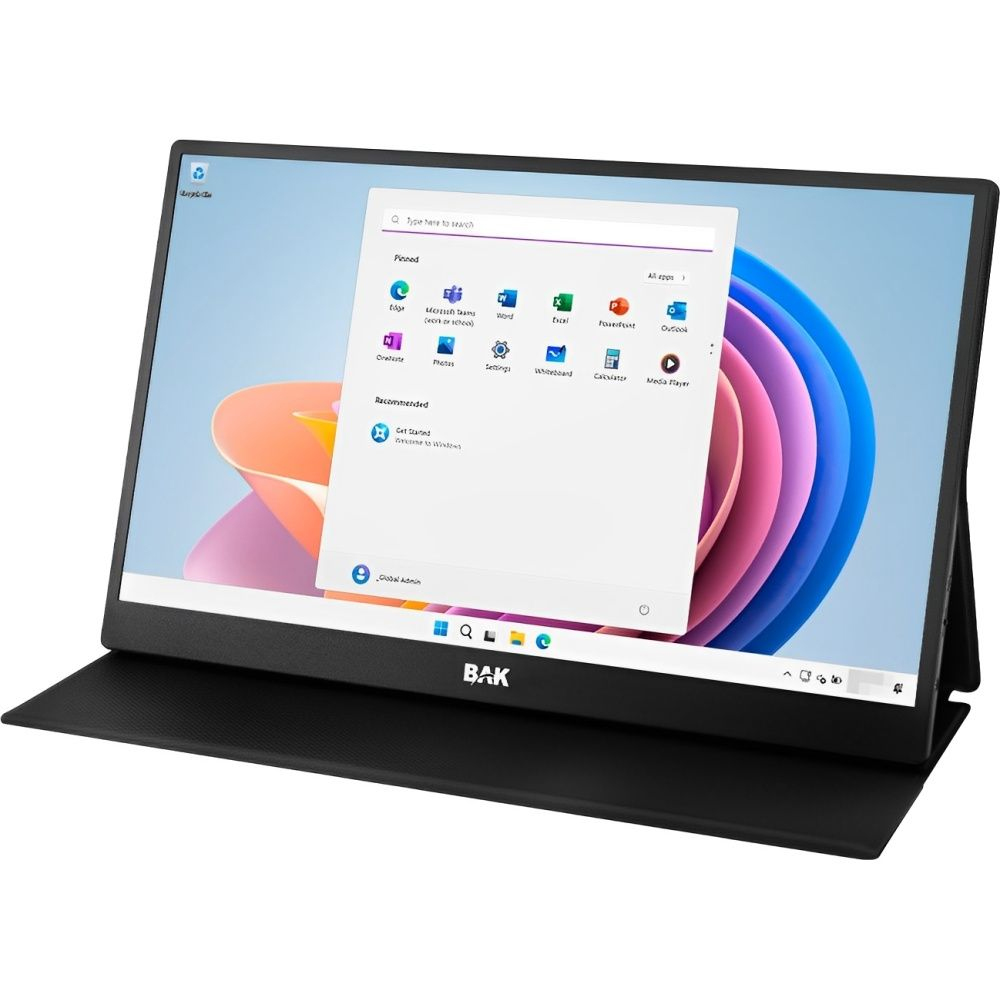 Monitor Portatil BAK BK-1563-T 15.6" IPS FHD/USB-C/HDMI/3.5MM