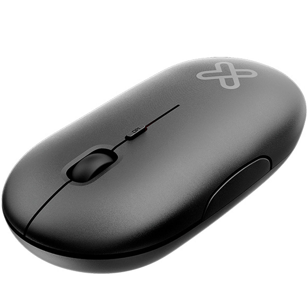 Mouse Klip Wireless KMW-415BK Slimsurfer 1600DPI/ 4 Botones - Negro
