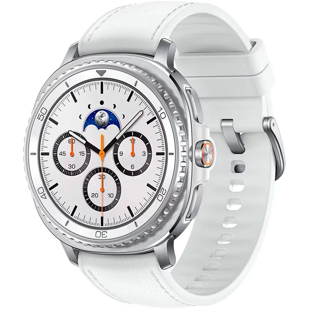 Reloj Samsung Galaxy Watch 8 46MM SM-L500NZWALTA - Silver/White Band