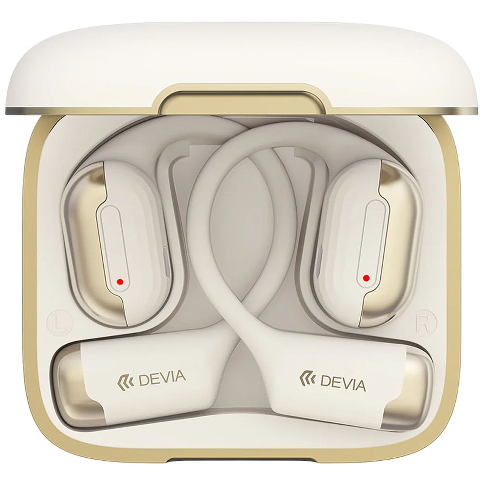 Auricular Devia OWS Pro 1 Wireless Earphone - Beige