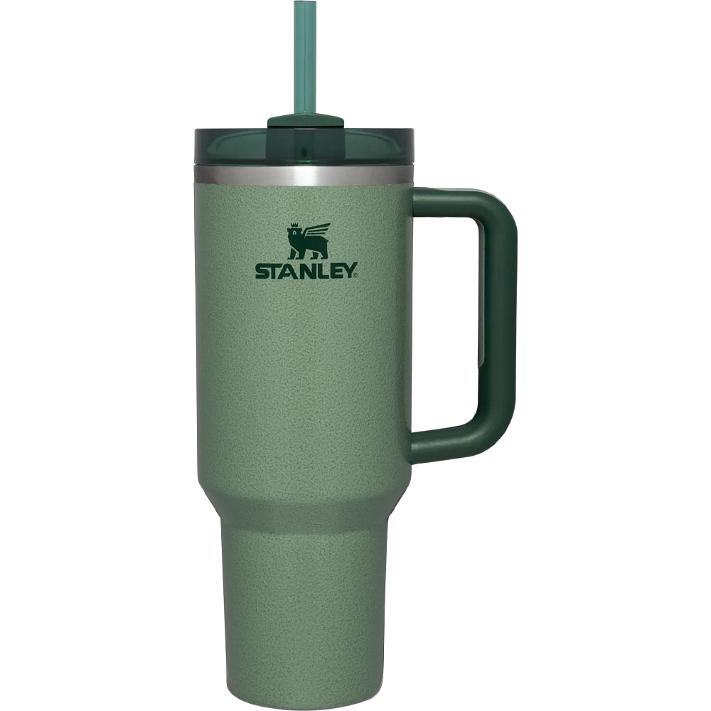 Vaso Stanley Flowstate Quencher H2.0 Tumbler 887mL con Pajita - Hammertone Green