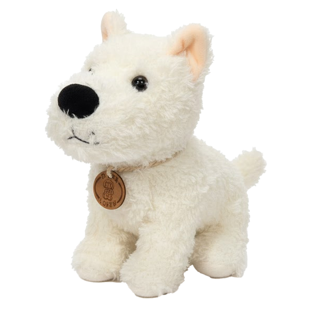 Peluche Perro MZ-088 - Blanco