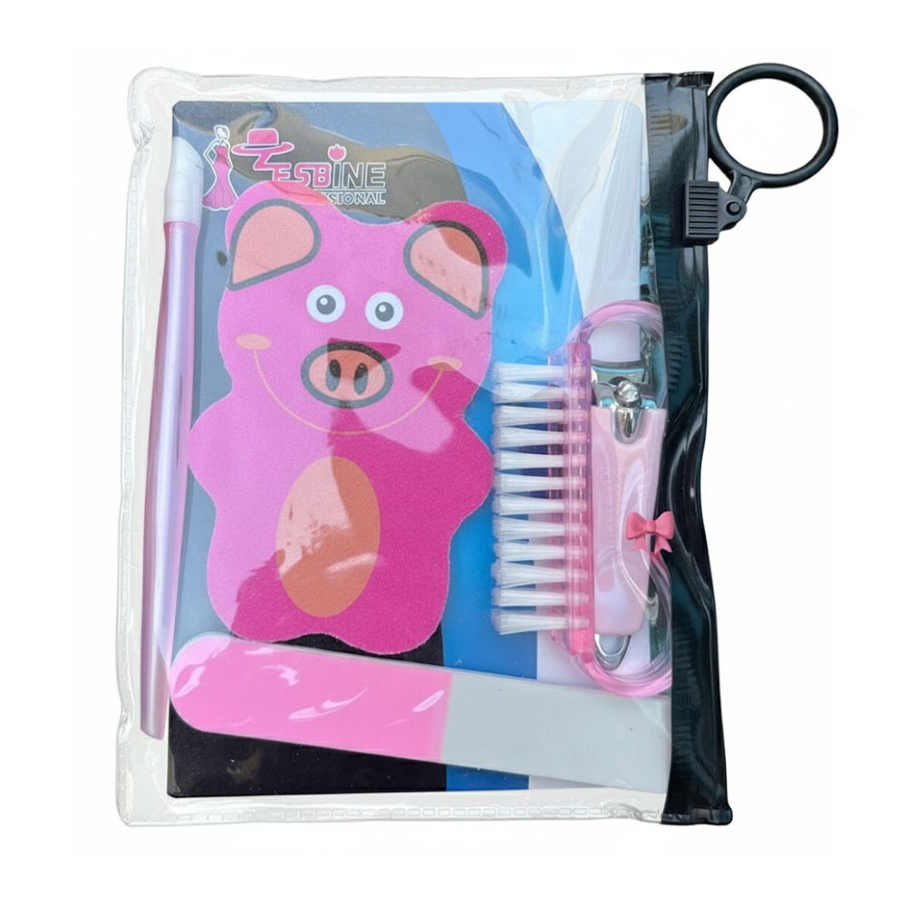 Lija de Uñas Kit Esbine Cerdo MZ-168 - Rosa