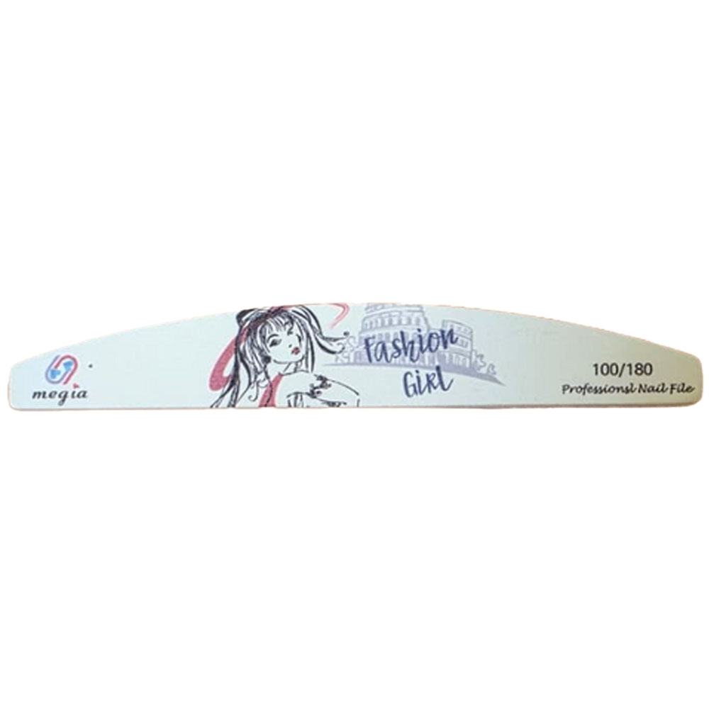 Lija de Uñas Fashion Girl MZ-164 Blanco/Lila/Rosa