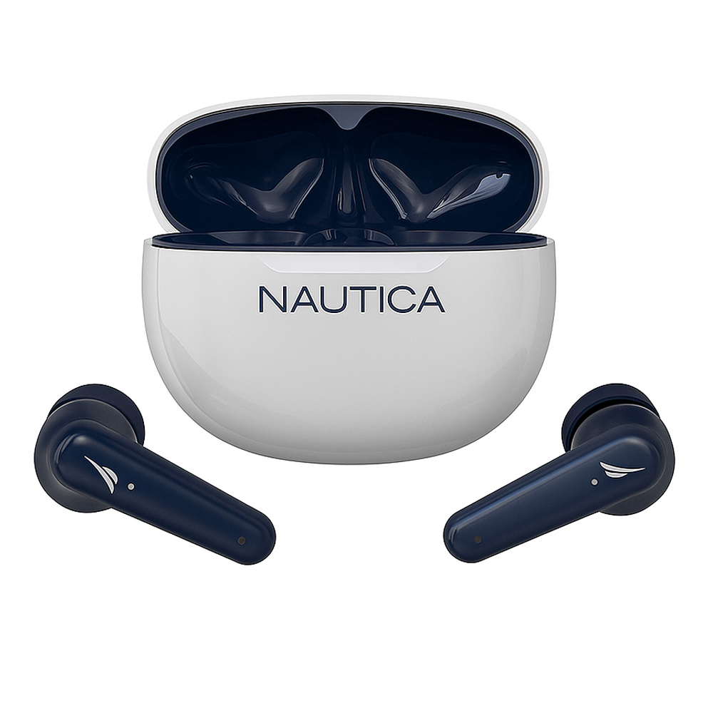 Auricular Nautica T200+Earbuds TWS- White Navy