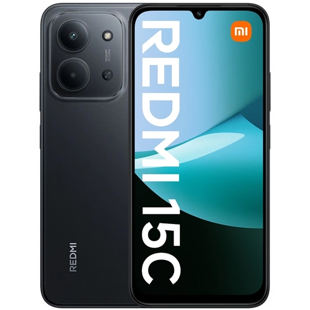 Smartphone Xiaomi Redmi 15C 6.9" DS LTE 4/256GB 8/50MP 33W - Black