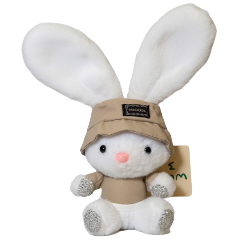 Peluche Conejo MZ-096 C/Gorra - Beige