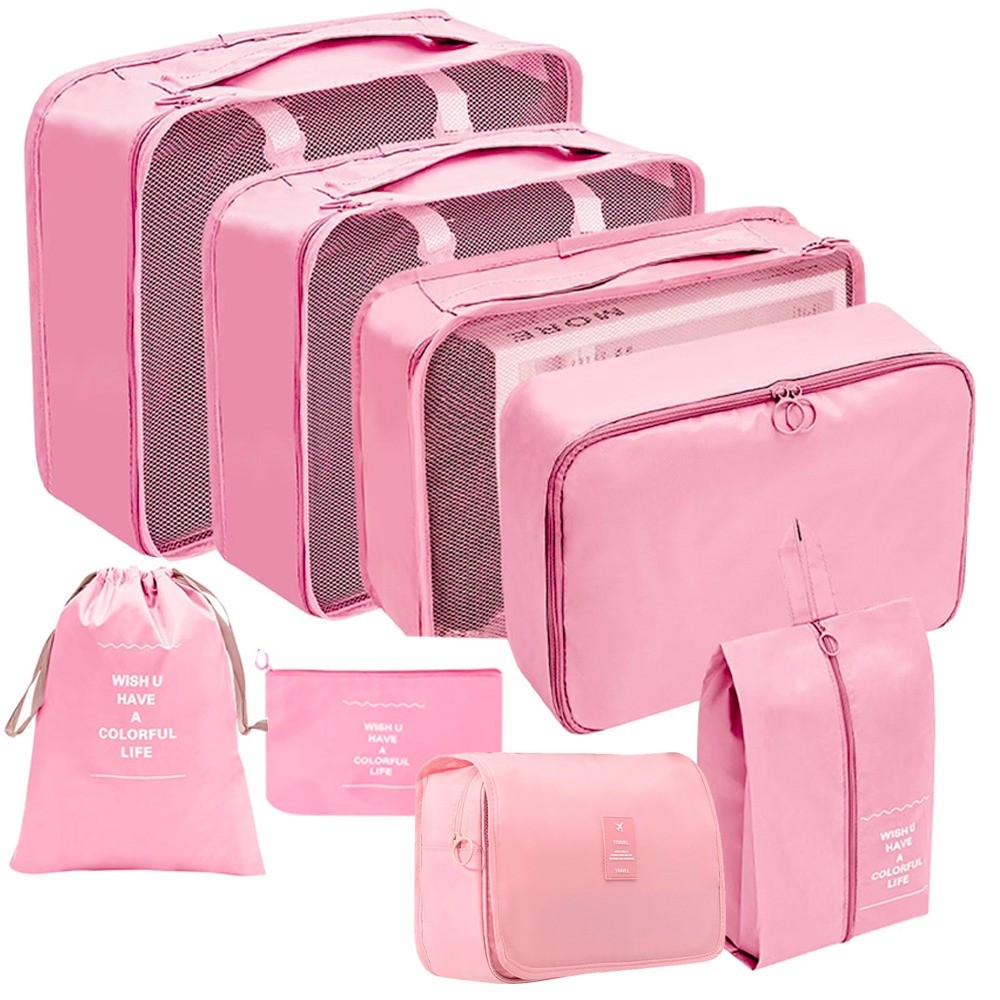 Bolsa De Viaje 19822 MZ - 146 Rosa (8 Piezas)