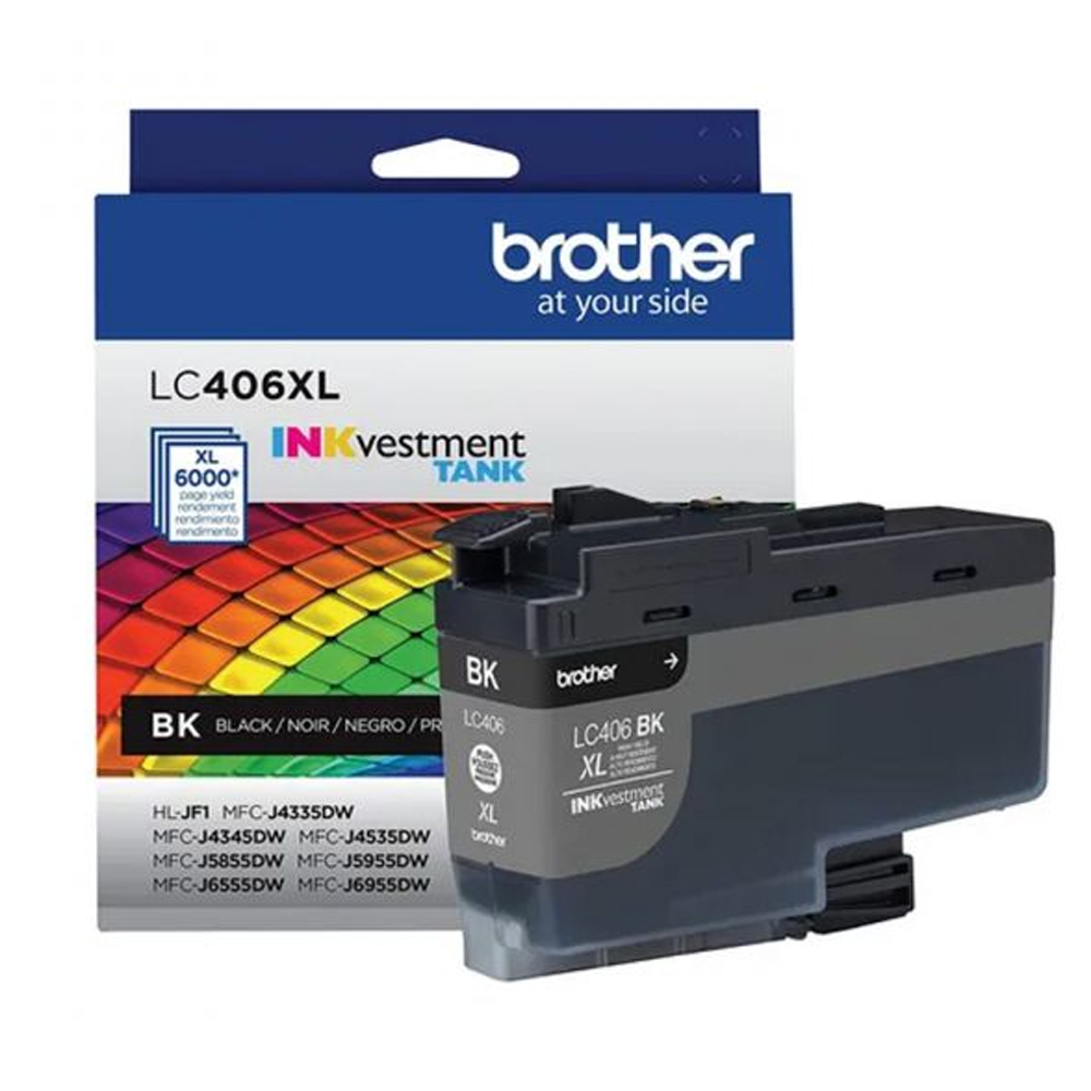 Tinta Brother LC406XL BK Negro (MFC-J6955)