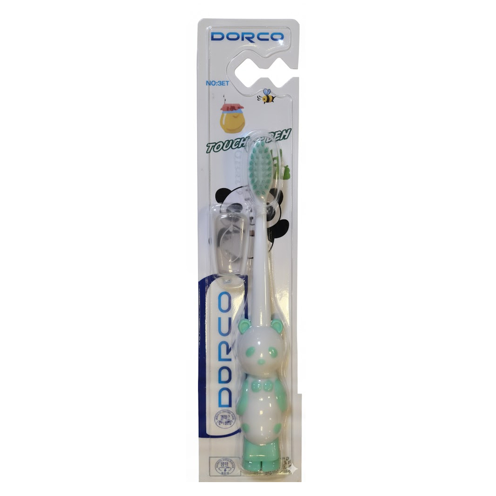 Cepillo de Dientes Infantil Dorco Panda NO.801 MZ-256 - Green