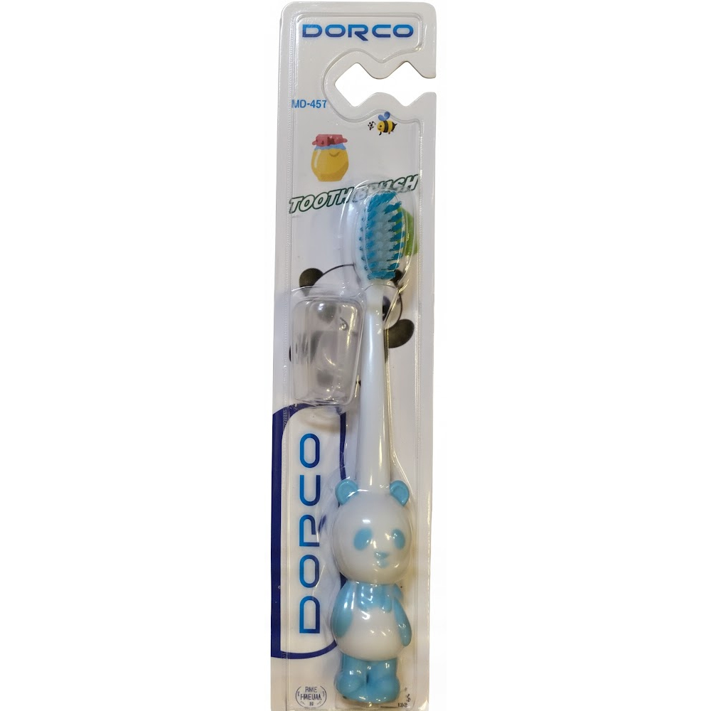 Cepillo de Dientes Infantil Dorco Panda NO.801 MZ-256 - Blue
